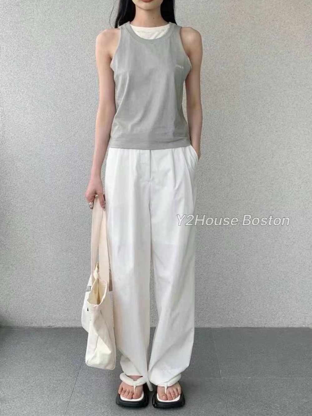 Dunst summer semi wide chino slacka for Women